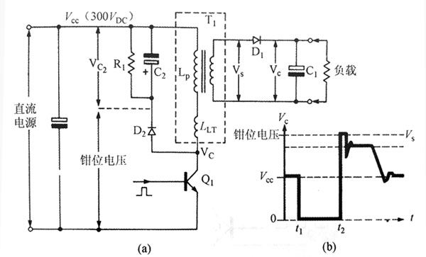 反激式電源適配器減小晶體管開關(guān)應力